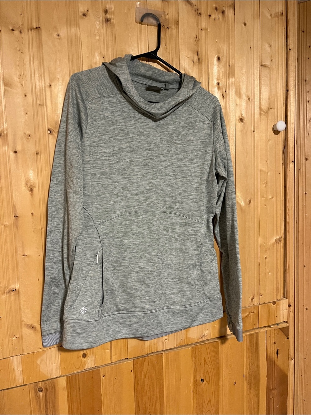 Athleta Heather Gray Crewneck Pullover